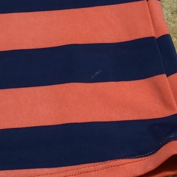 𝅺lot Land's End Girl's Striped Tankini and Rashguard, size 12 - Picture 16 of 16